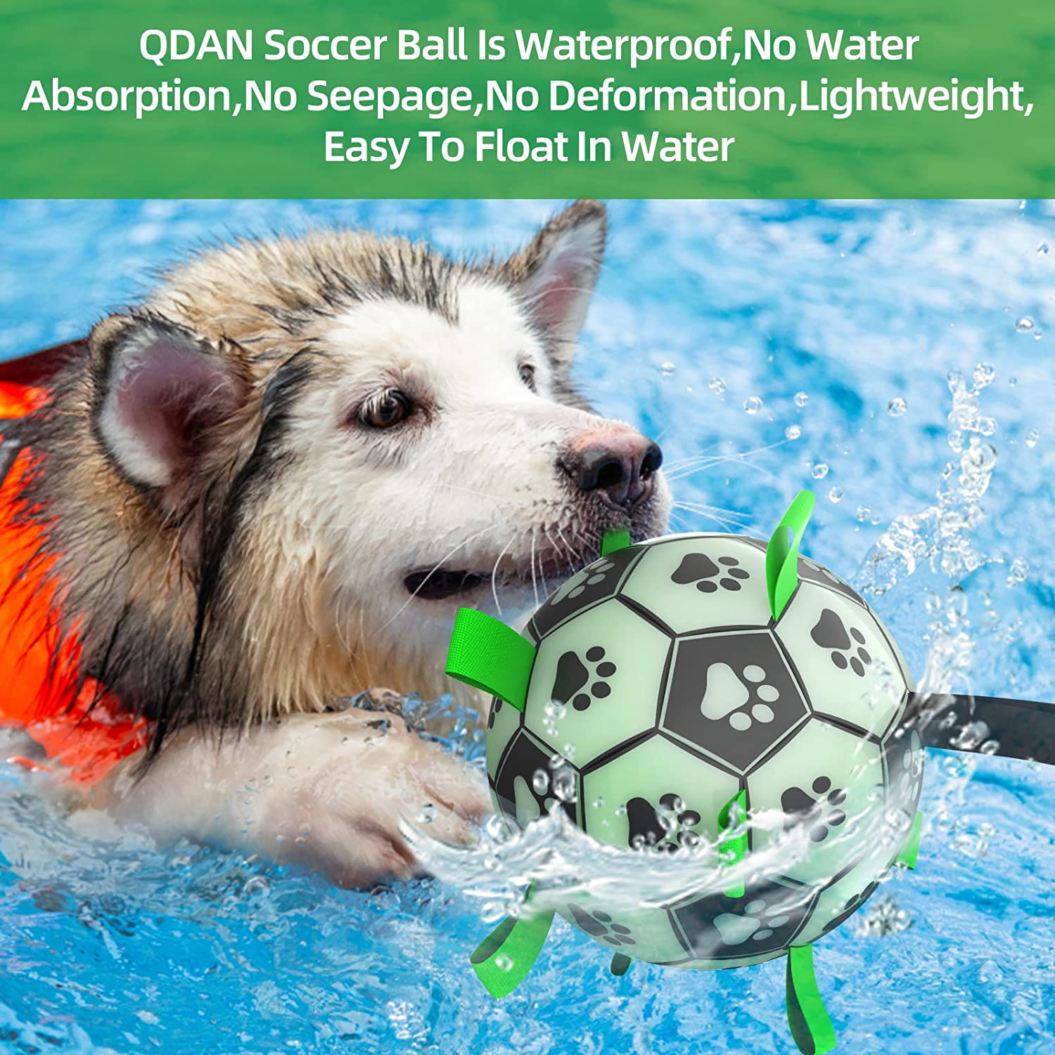Glow In The Dark Soccer Ball Dog Toy DogToyJoy glow-in-the-dark-soccer-ball-dog-toy-dogtoyjoy