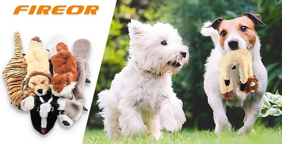 Dog Chew Toy – Tough Plush Toy for All Breeds & Chewers